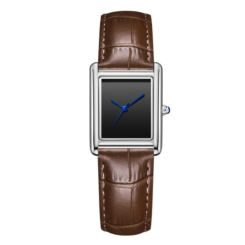 Luxury Couple's Watch Set for Women & Men | Elegant Leather Strap Quartz Wristwatch | Waterproof Iced Out Watch Style | 2026 New Fashion Gift | Caratix - CaratixJewelry